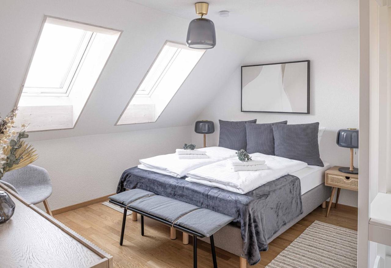 Apartmán Modern 3Bdr Duplex With Skyroof In Trendy Zurich West Exteriér fotografie
