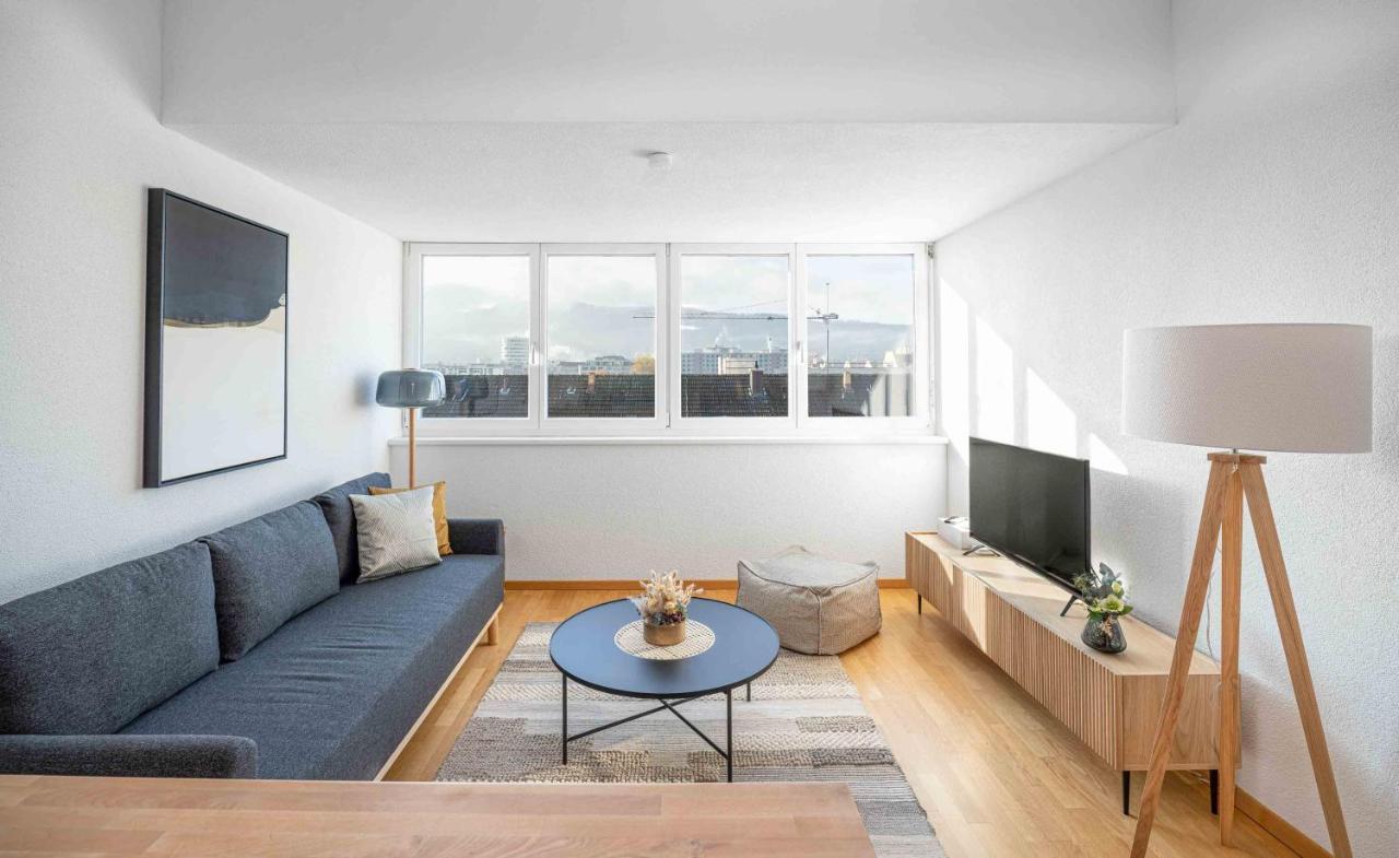 Apartmán Modern 3Bdr Duplex With Skyroof In Trendy Zurich West Exteriér fotografie