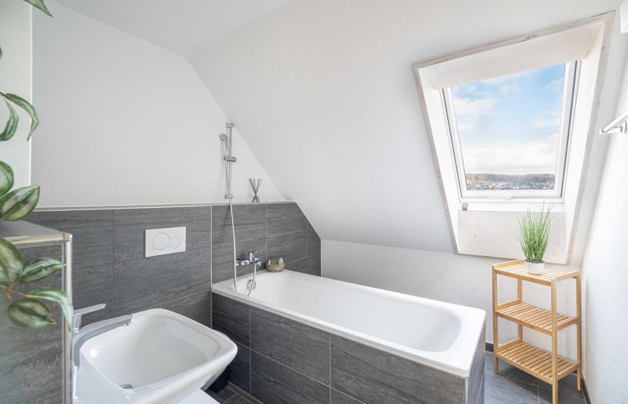 Apartmán Modern 3Bdr Duplex With Skyroof In Trendy Zurich West Exteriér fotografie